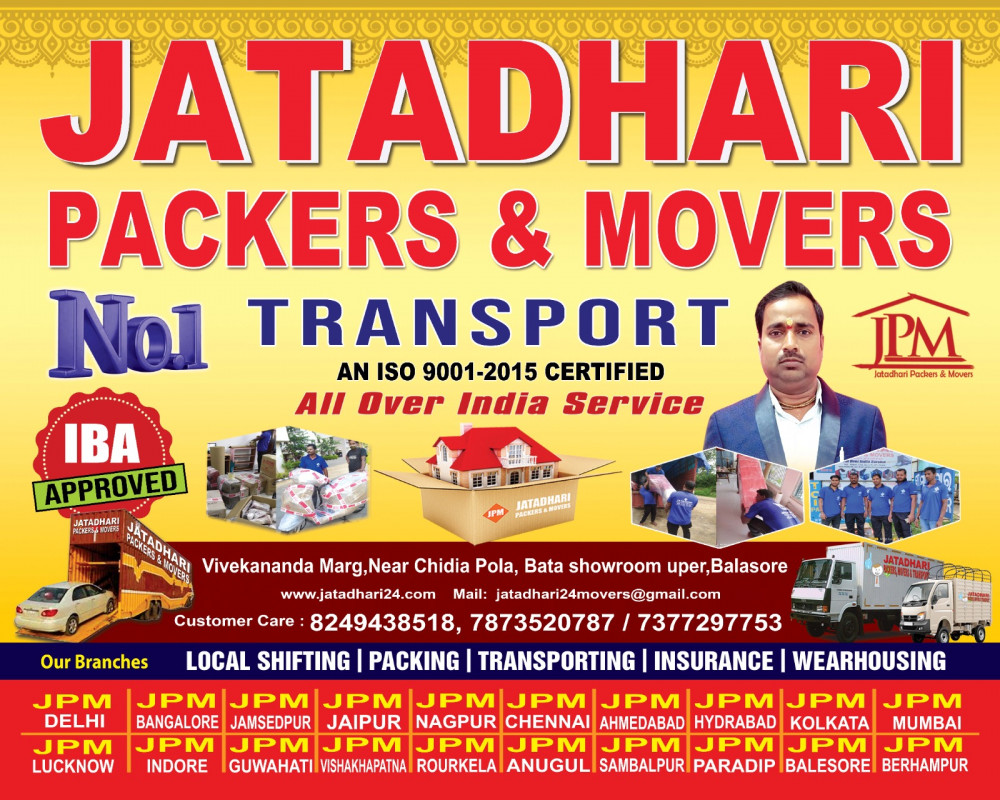 Jatadhari Packers and Movers banner