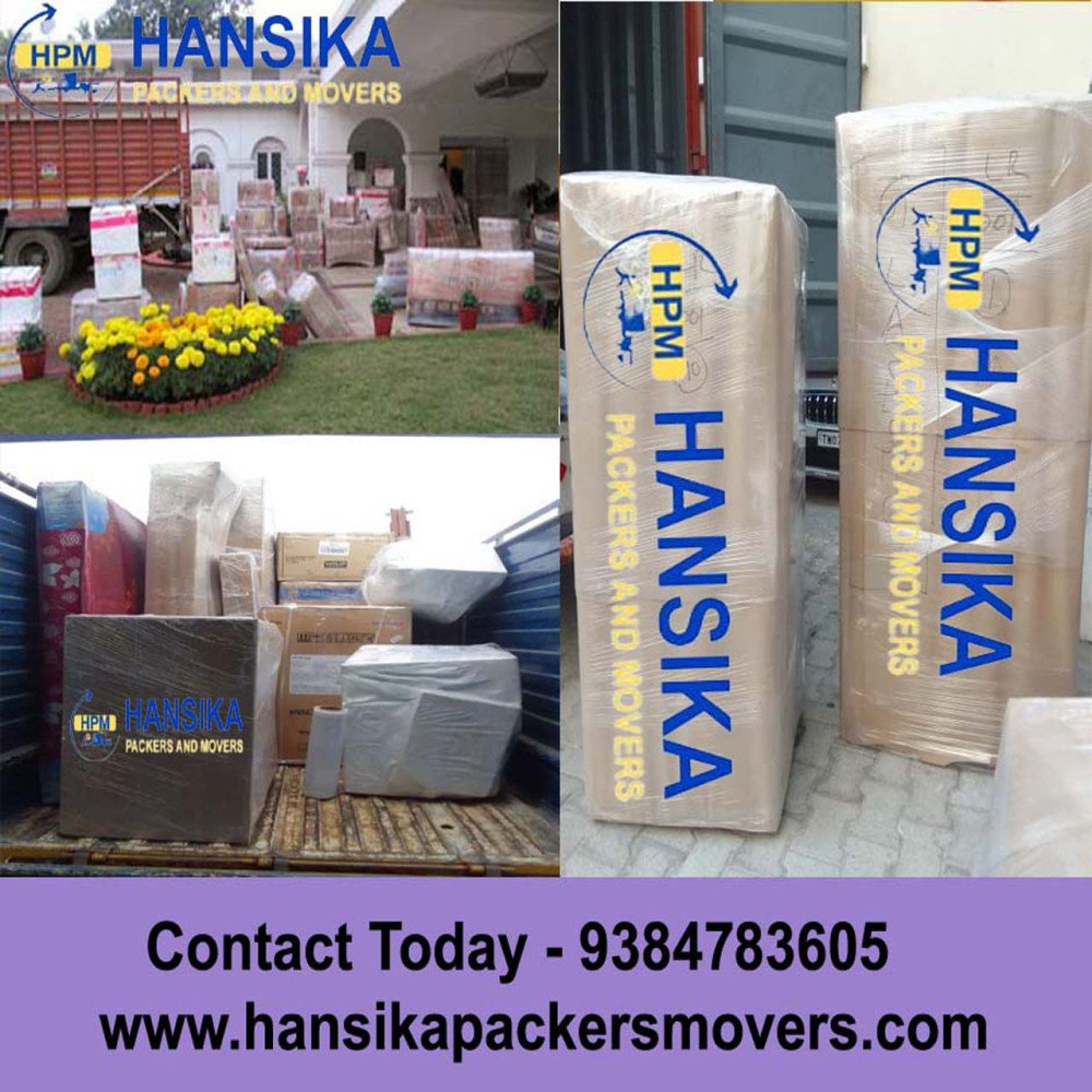 Hansika Packers Movers banner
