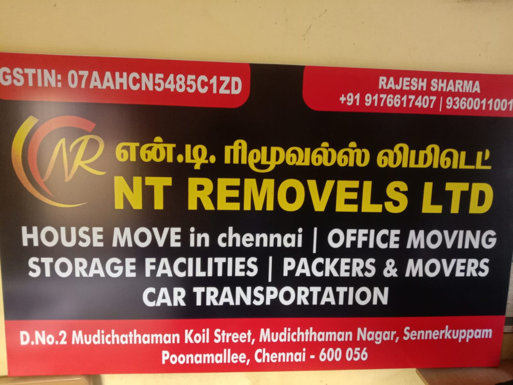 National Removals Ltd banner