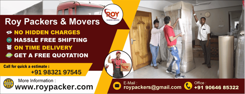 Roy Packers and Movers banner