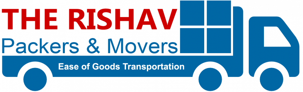 The Rishav Packers and Movers logo