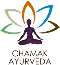 Chamak Aryuveda logo