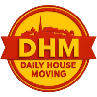 DHM Packers and Movers logo