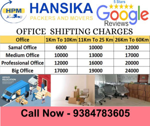 Hansika Packers Movers service